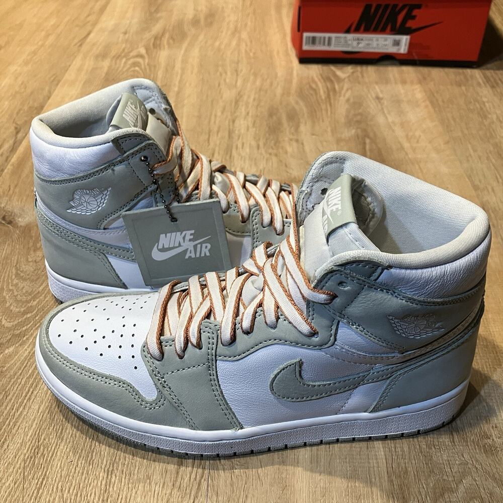 Nike Air Jordan 1 Retro High Seafoam Green White CLEAN OG CD0461 002 Womens 7.5